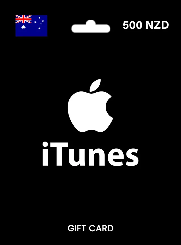 Apple iTunes Gift Card 500 NZD NEW ZEALAND