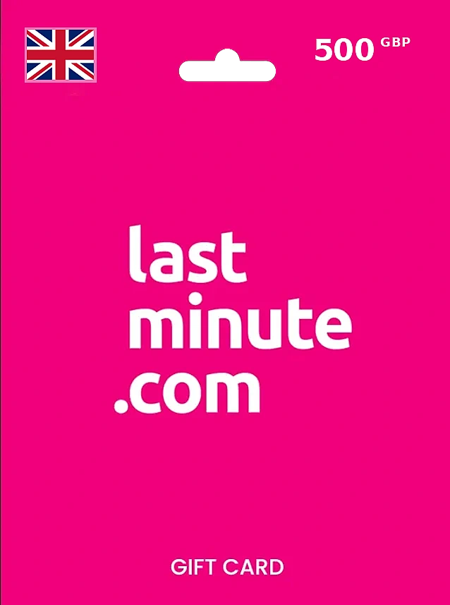Buy Lastminute.com Gift Card 500 GBP | Instant Delivery