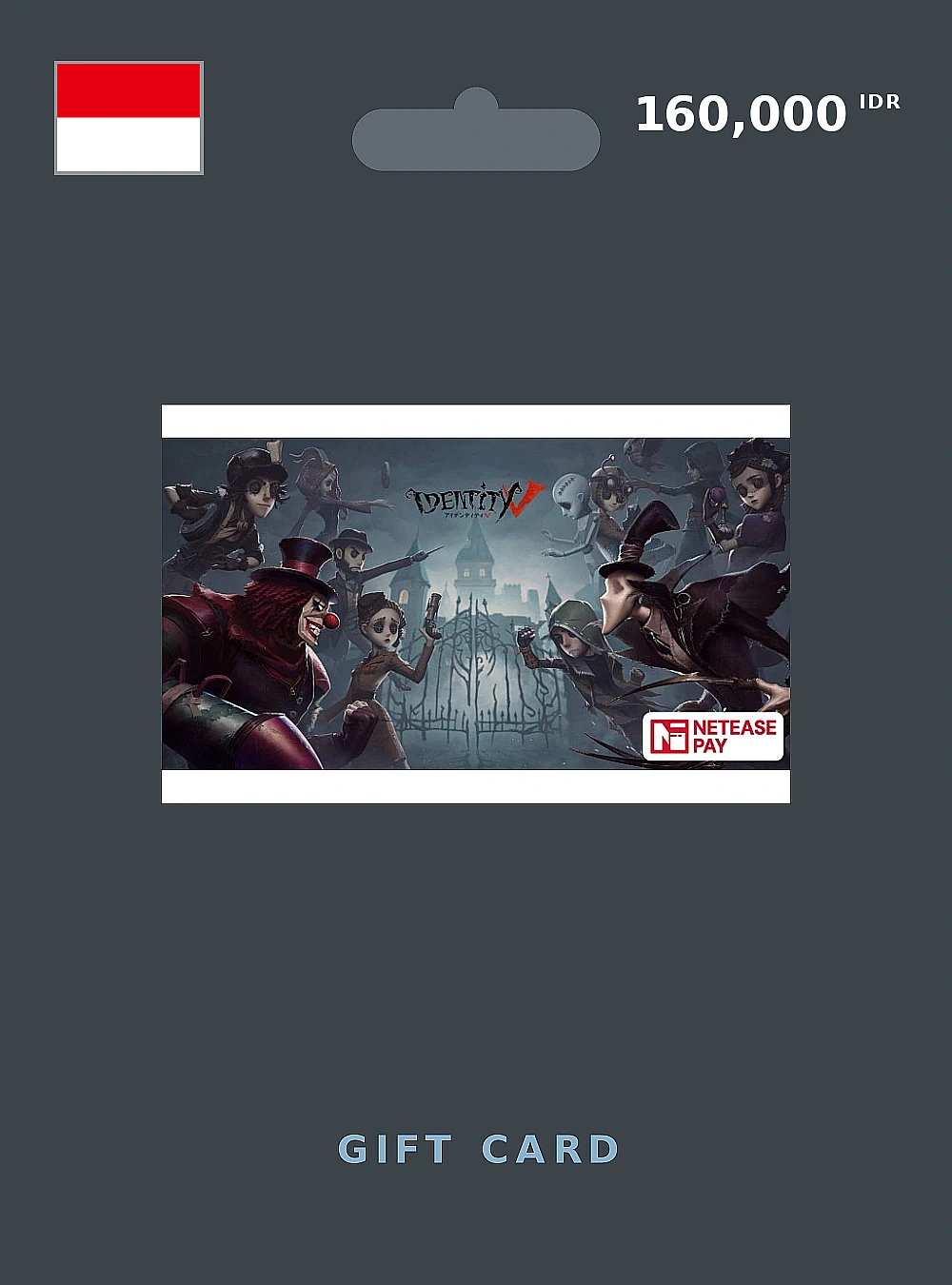 Identity V Gift Card 160000 IDR INDONESIA