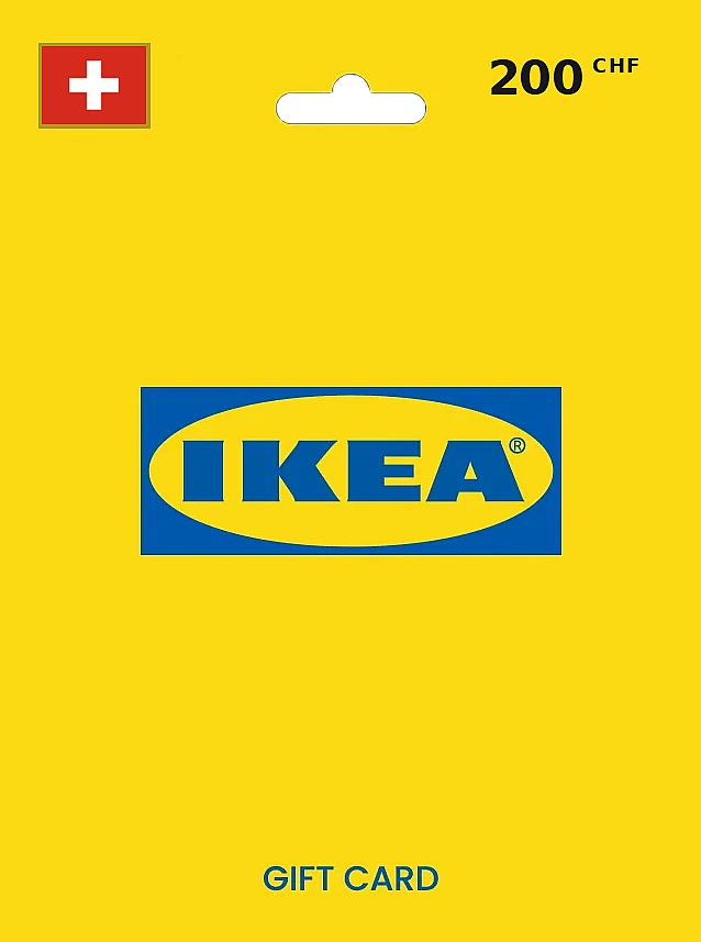 IKEA Gift Card 200 CHF SWITZERLAND