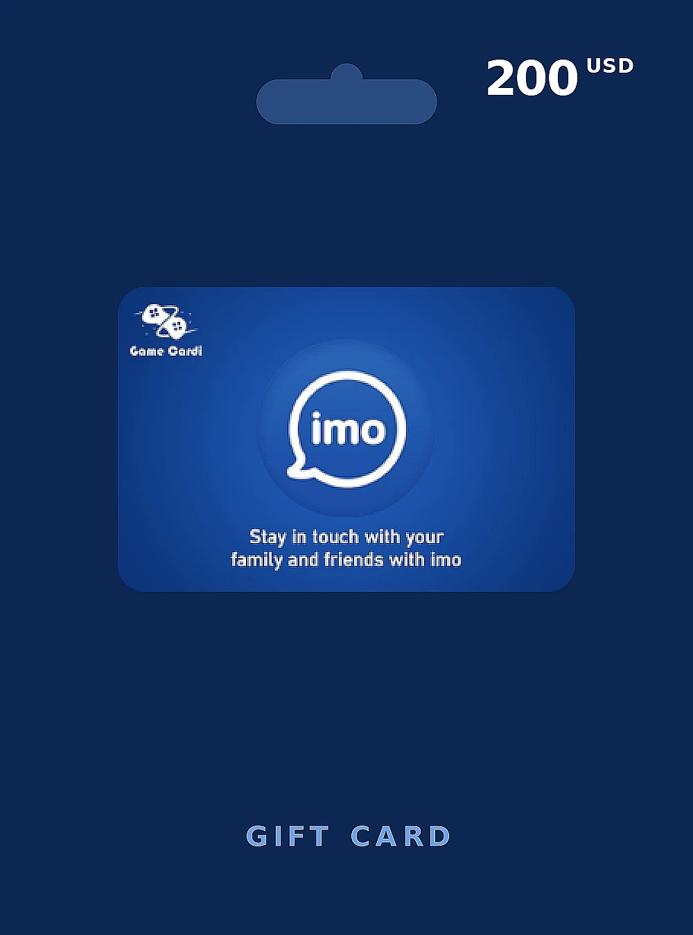 IMO Messenger Global Gift Card 200 USD GLOBAL