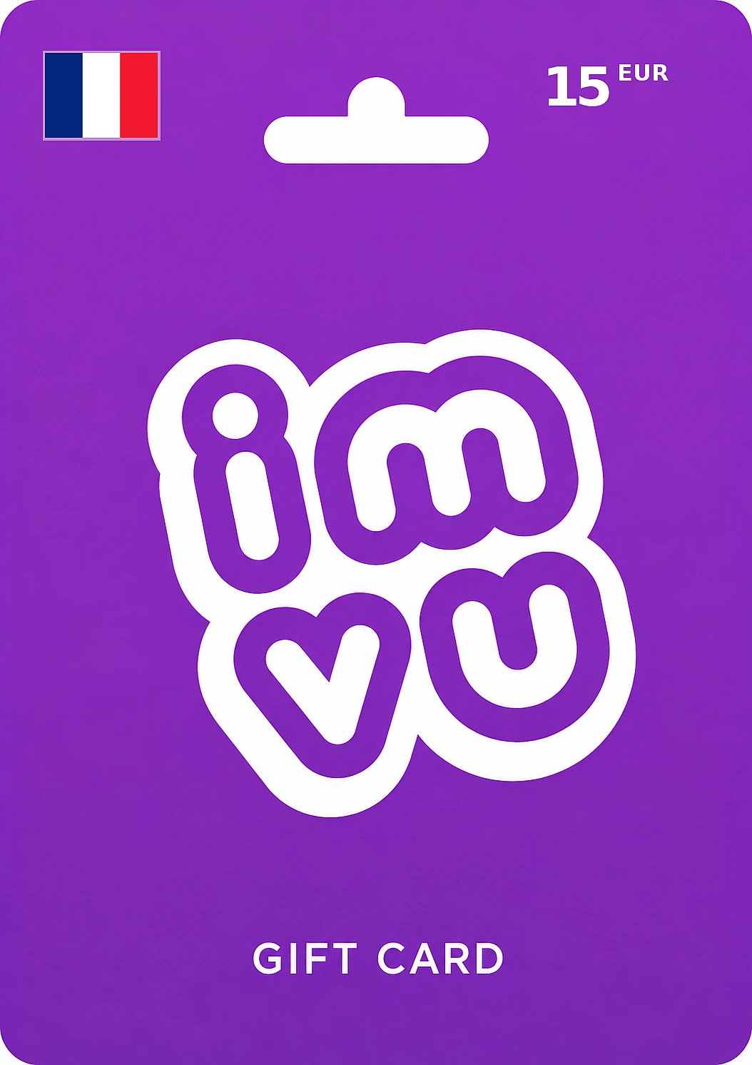 IMVU Gift Card 15 EUR FRANCE