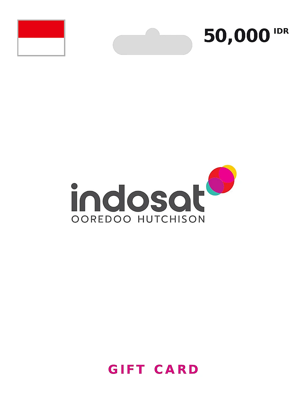 Indosat Gift Card 50000 IDR INDONESIA