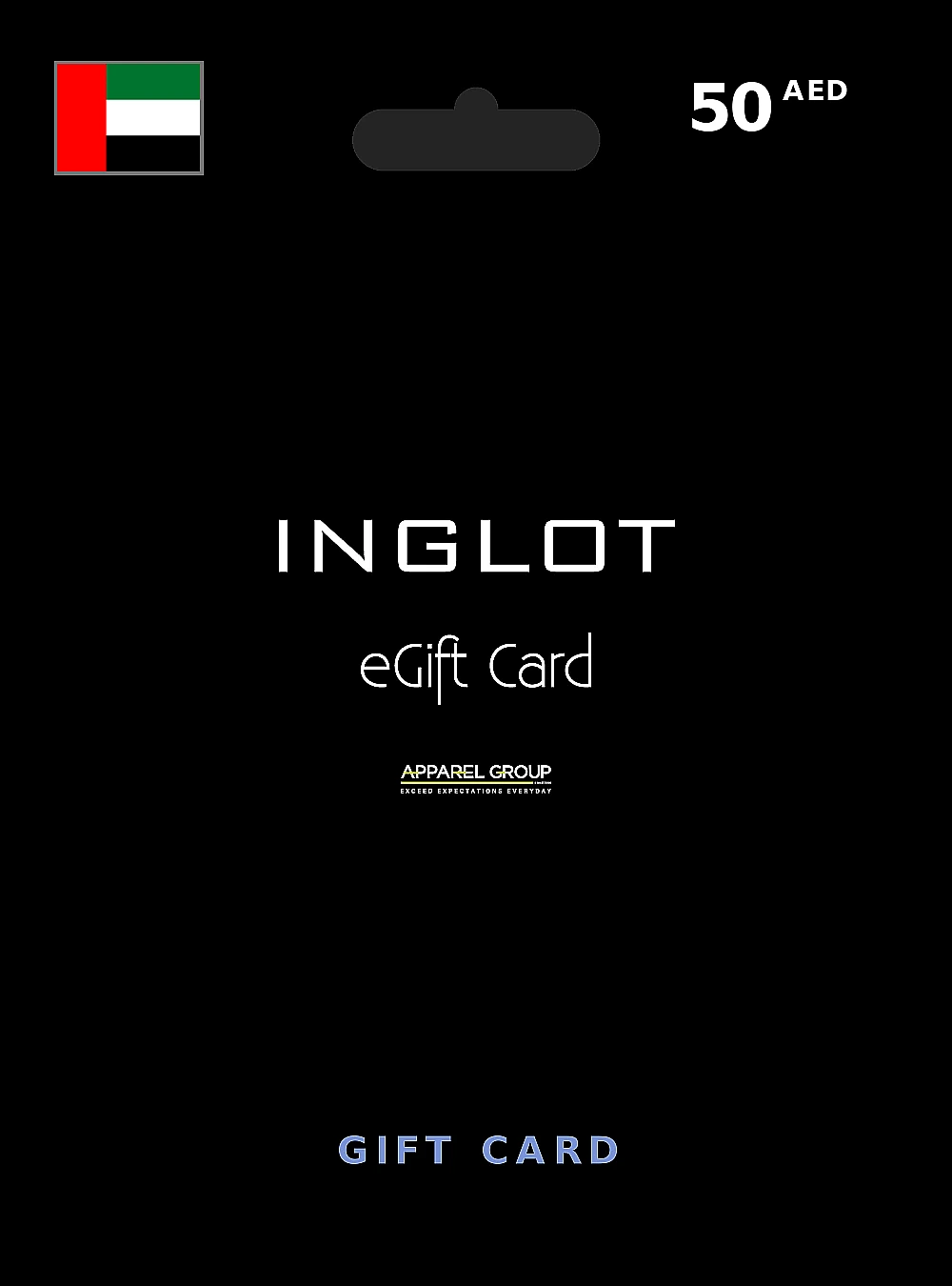 INGLOT Gift Card 50 AED UNITED ARAB EMIRATES