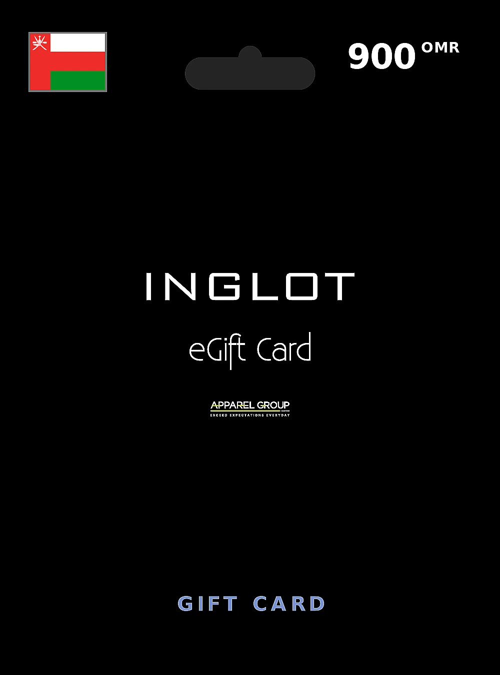 INGLOT Gift Card 900 OMR OMAN