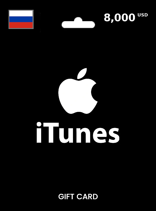 App Store & iTunes Gift Card 8000 RUB RUSSIA