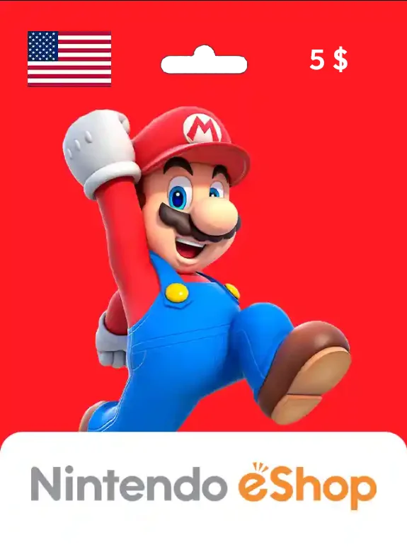 Nintendo USA Gift Card 5 USD UNITED STATES