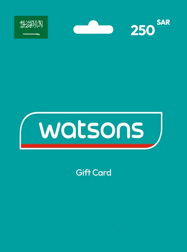 Watsons Gift Card 250 SAR SAUDI ARABIA