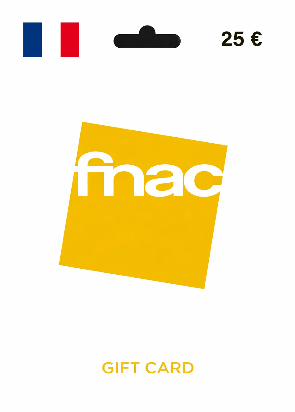 Fnac Billetterie Gift Card 25 EUR France