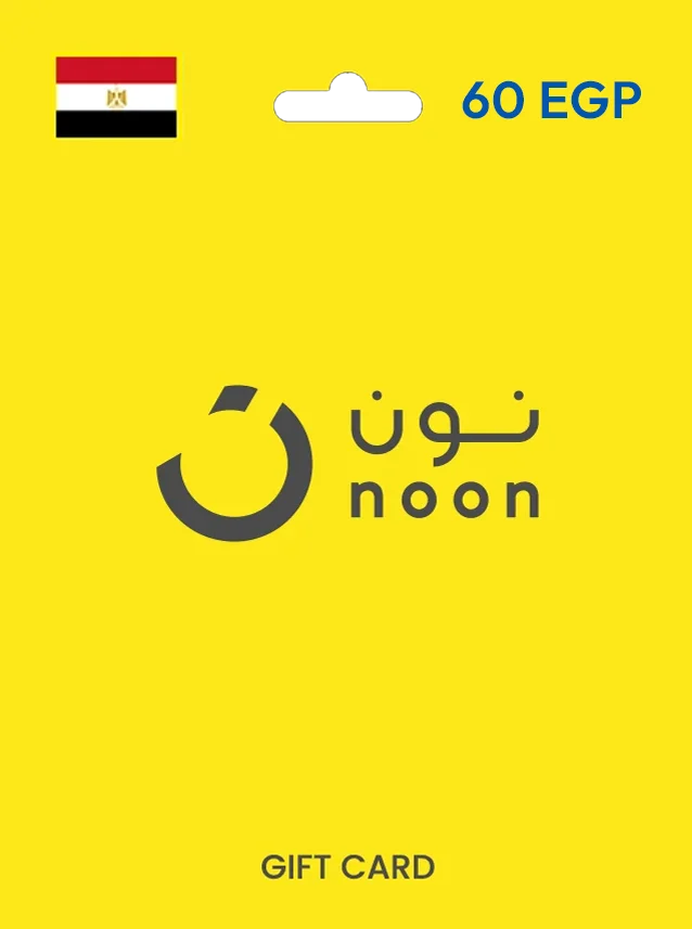 Noon Gift Card 60 EGP EGYPT