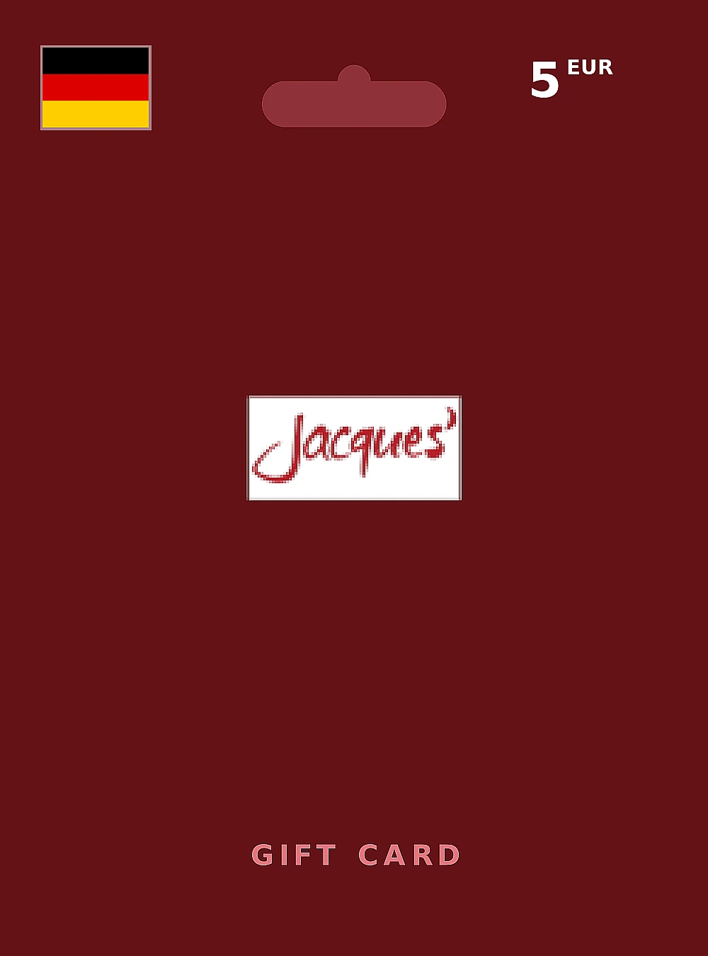 Jacques' Wein-Depot Gift Card 5 EUR GERMANY