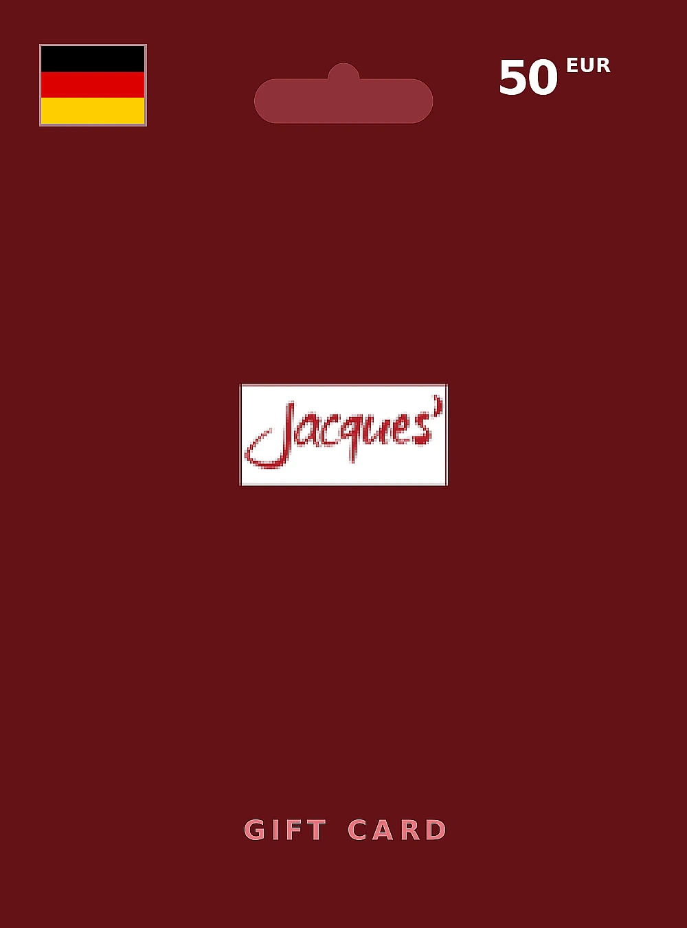 Jacques' Wein-Depot Gift Card 50 EUR GERMANY