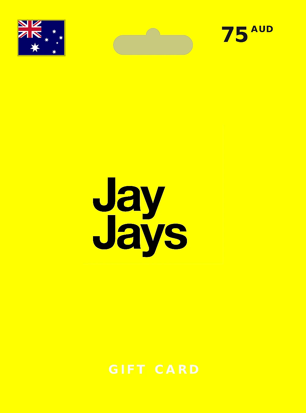 Jay Jays Gift Card 75 AUD AUSTRALIA