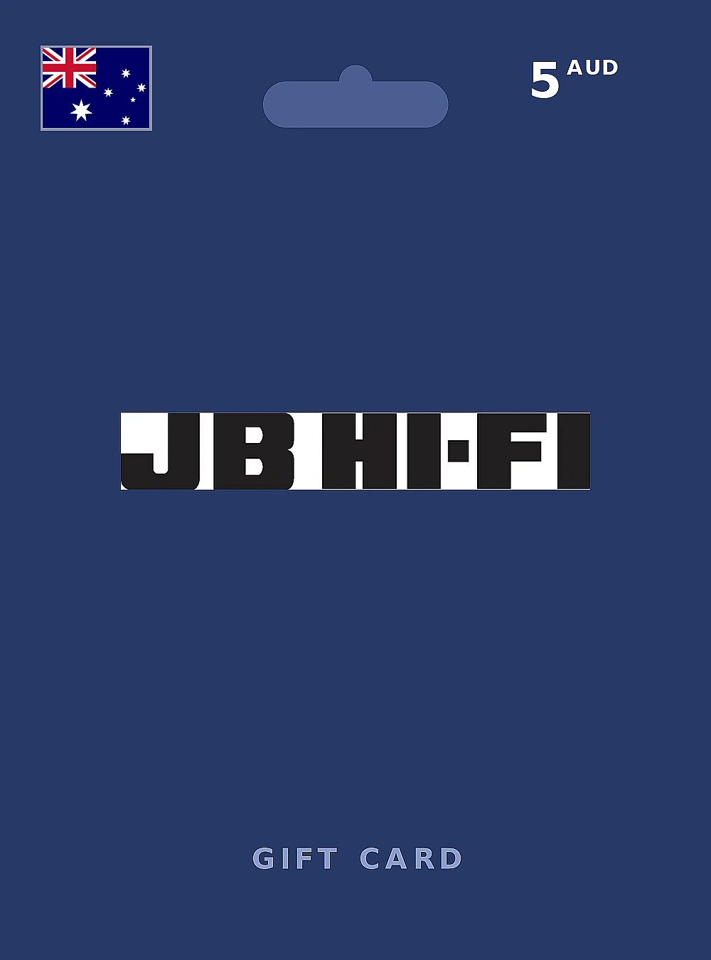 JB Hi-Fi Gift Card 5 AUD AUSTRALIA