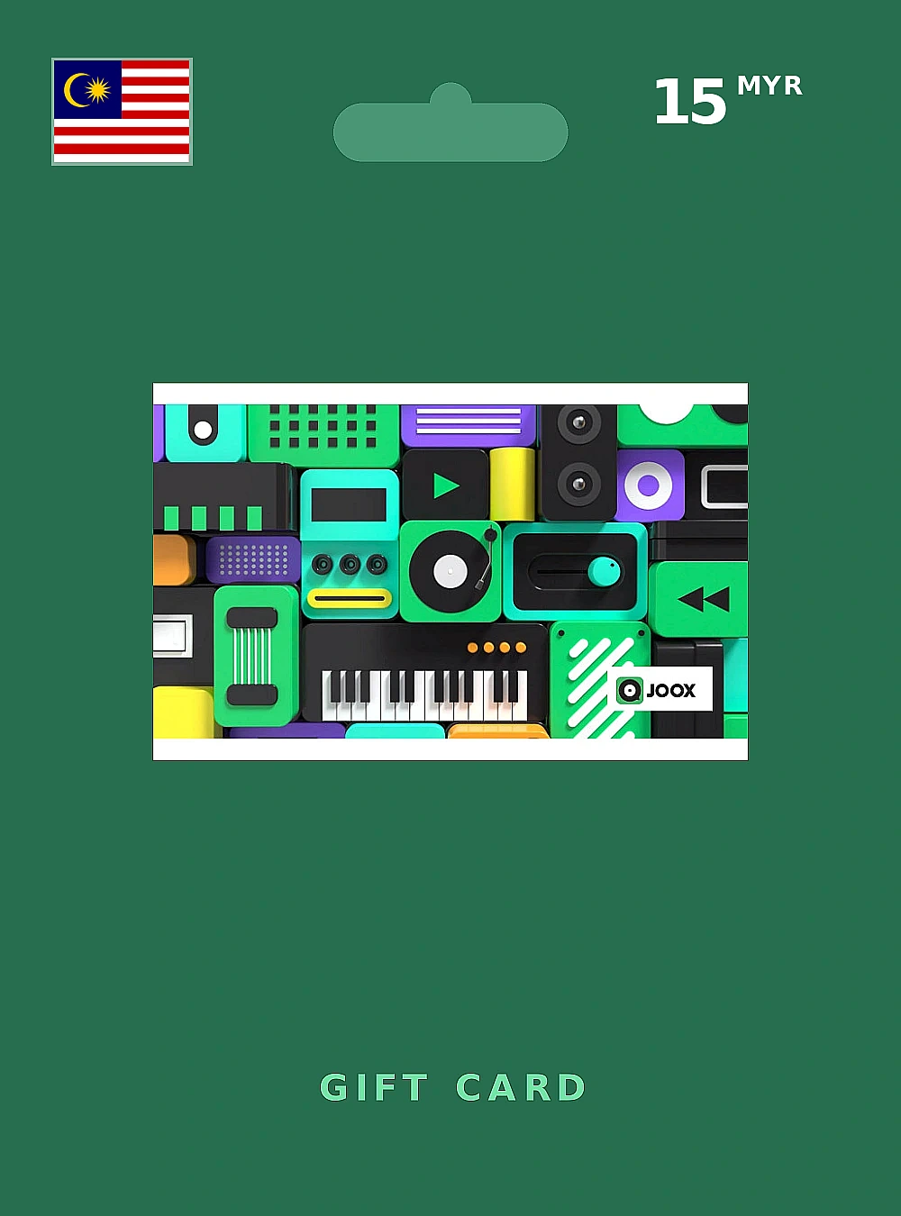 JOOX Gift Card 15 MYR MALAYSIA