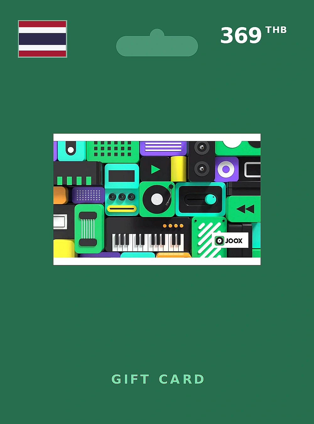 JOOX Gift Card 369 THB THAILAND
