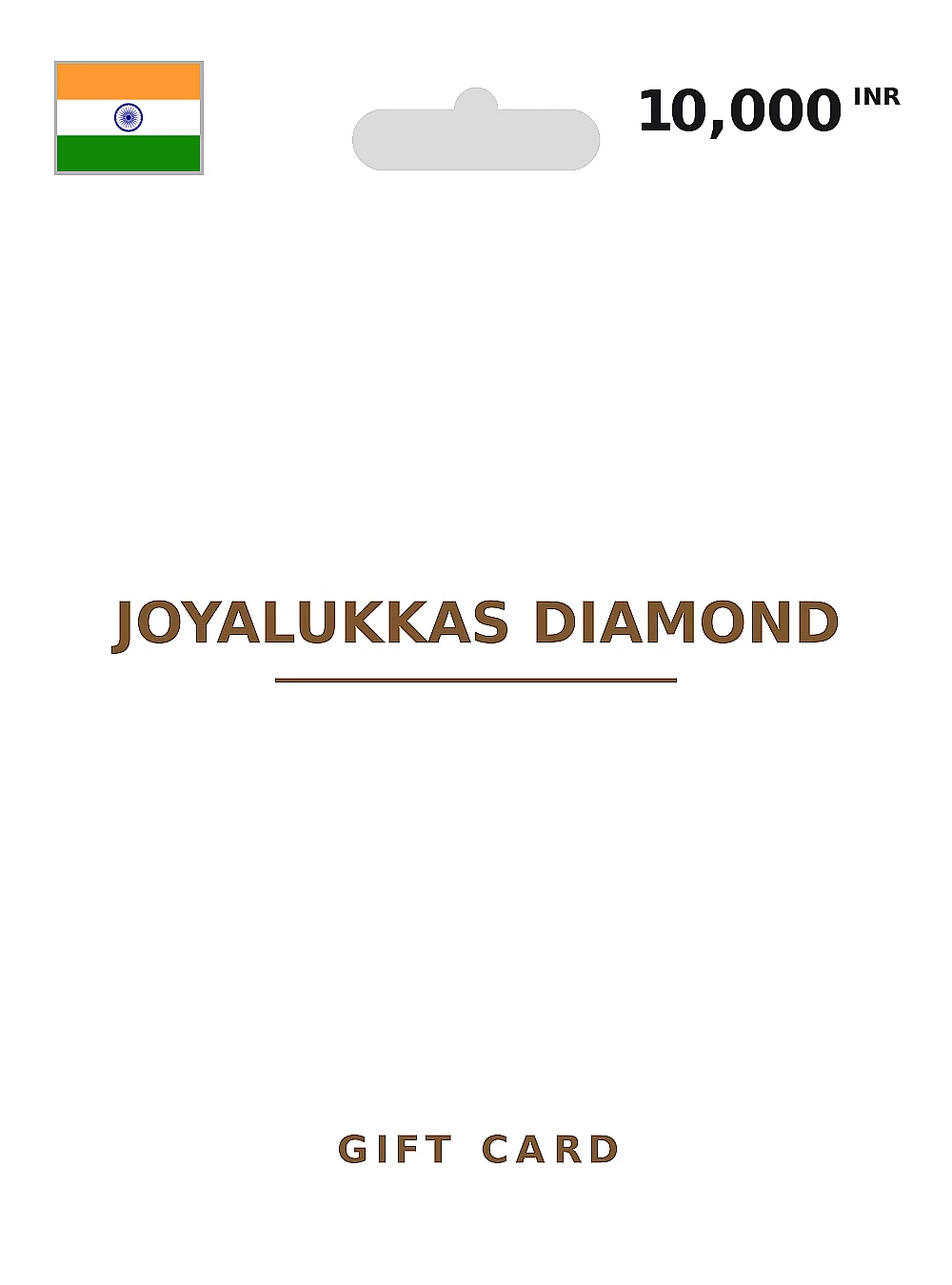 Joyalukkas Gold Coin Gift Card 10000 INR INDIA