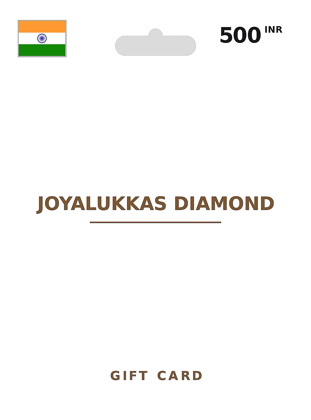 Joyalukkas Gold Coin Gift Card 500 INR INDIA