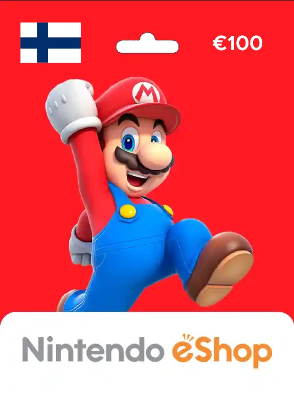 Nintendo Gift Card 100 EUR FINLAND