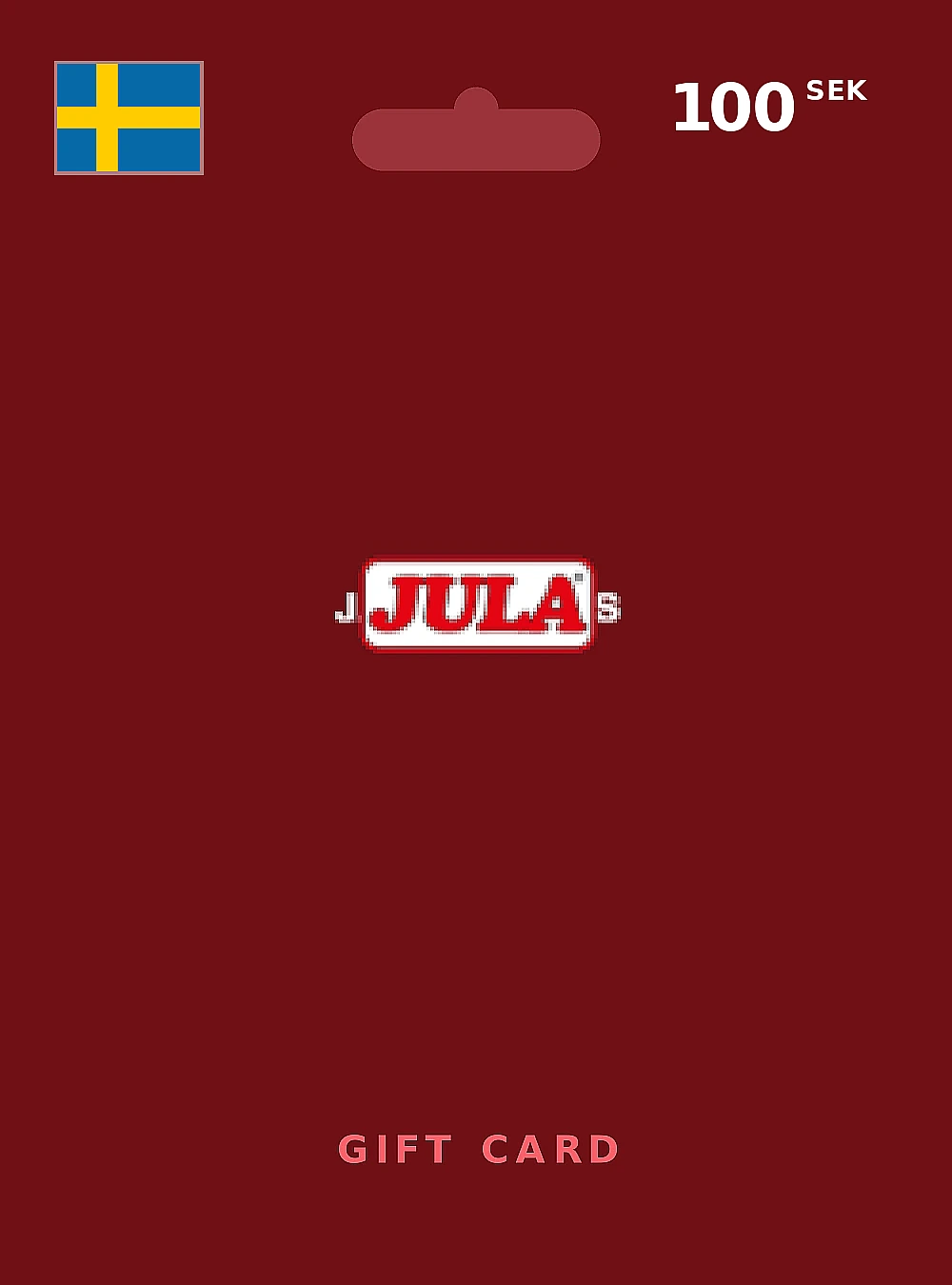 Jula Gift Card 100 SEK SWEDEN