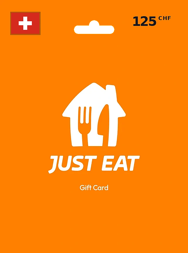 Just Eat Gift Card 125 CHF SWITZERLAND