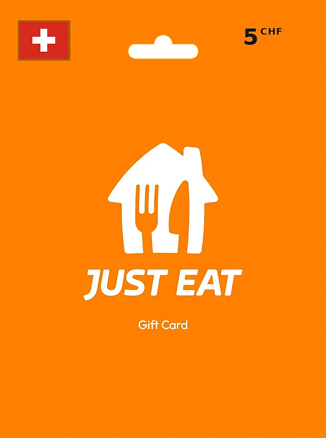 Just Eat Gift Card 5 CHF SWITZERLAND