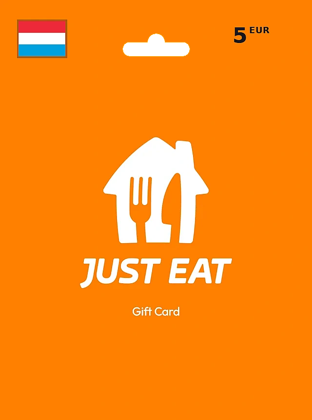 Just Eat Gift Card 5 EUR LUXEMBOURG
