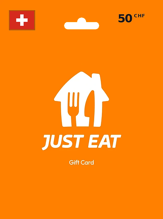 Just Eat Gift Card 50 CHF SWITZERLAND