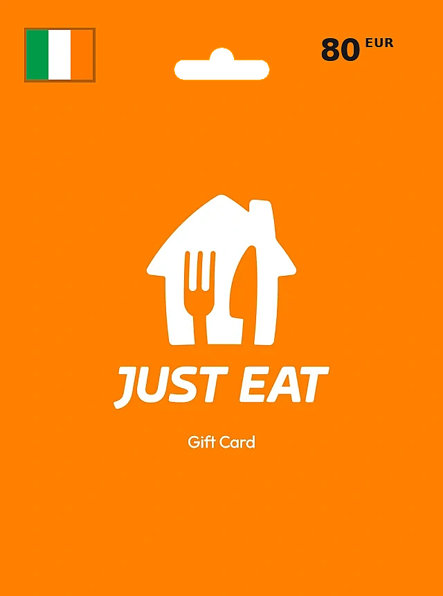 Just Eat Gift Card 80 EUR IRELAND