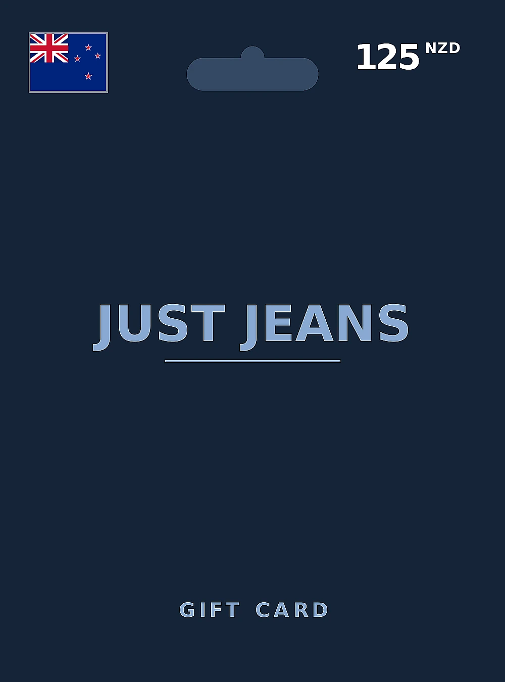 Just Jeans Gift Card 125 NZD NEW ZEALAND