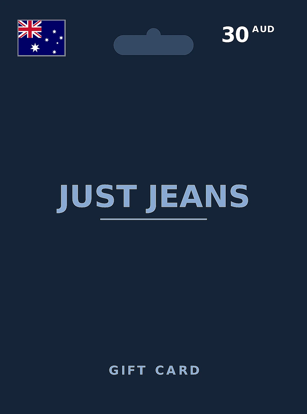 Just Jeans Gift Card 30 AUD AUSTRALIA