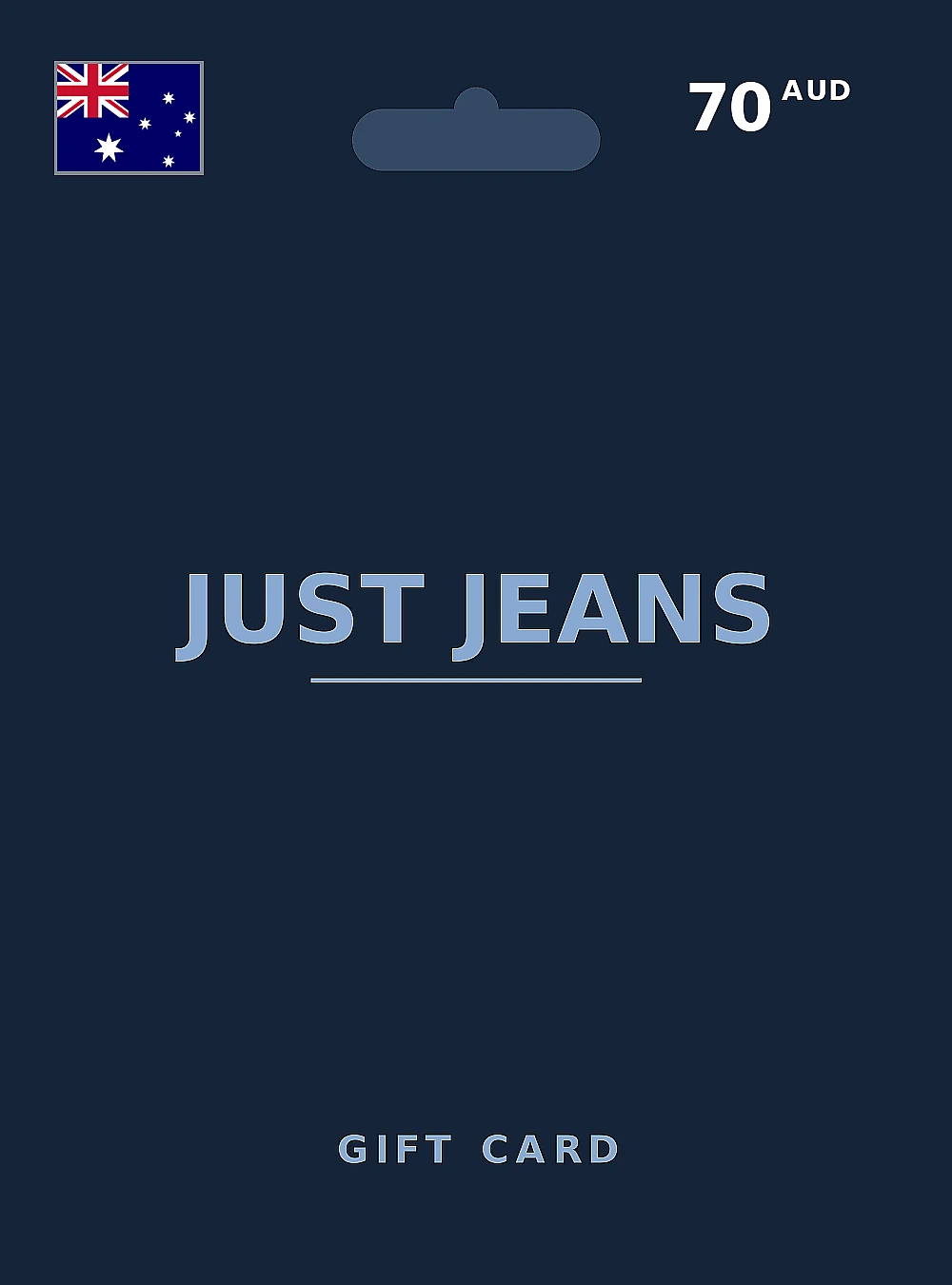 Just Jeans Gift Card 70 AUD AUSTRALIA