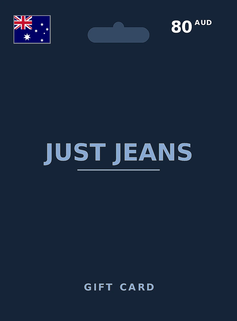 Just Jeans Gift Card 80 AUD AUSTRALIA