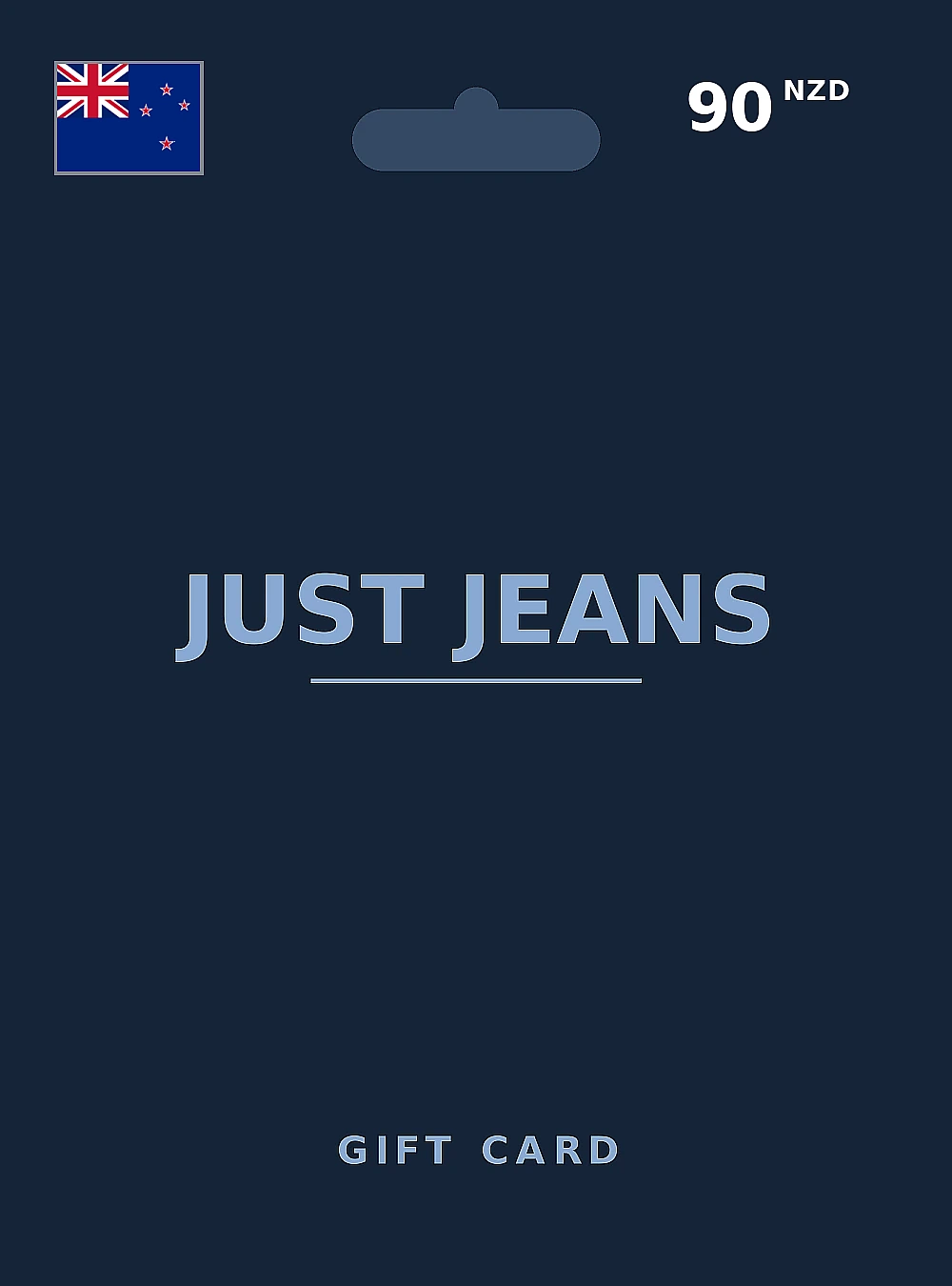 Just Jeans Gift Card 90 NZD NEW ZEALAND