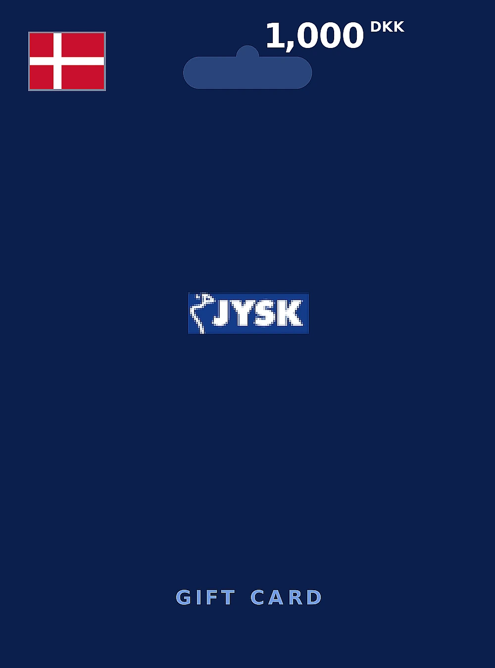 JYSK Gift Card 1000 DKK DENMARK