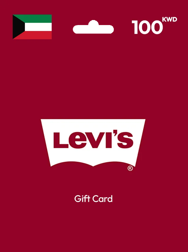 Levi's Gift Card 100 KWD KUWAIT