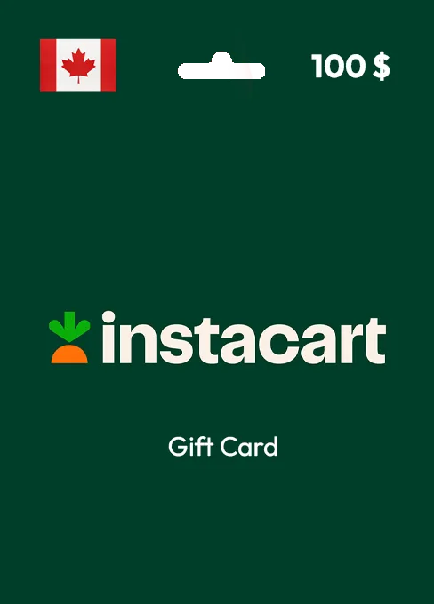 Instacart Gift Card 100 CAD CANADA