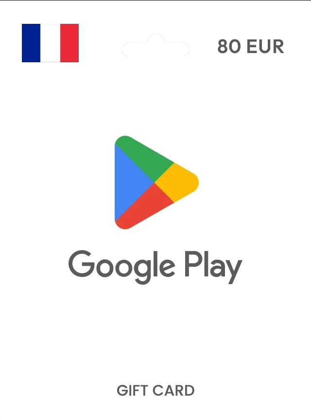 Google Play FRANCE 80 EUR