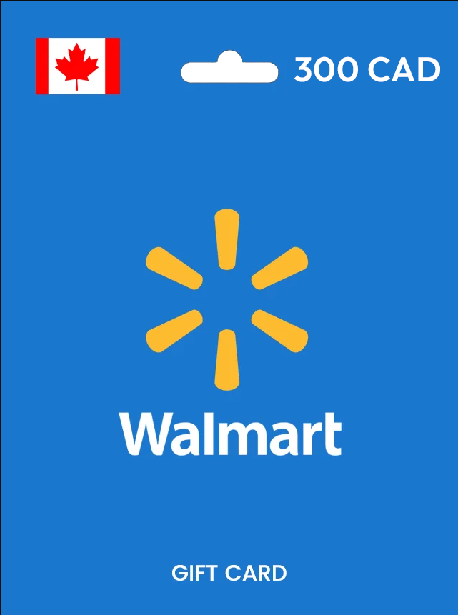 Walmart Gift Card CA 300 CAD