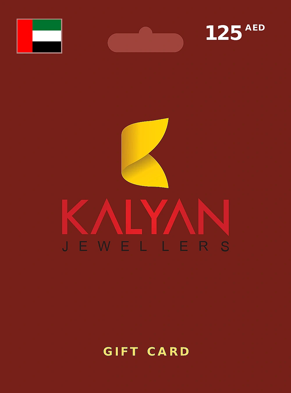 Kalyan Jewellers Gift Card 125 AED UNITED ARAB EMIRATES