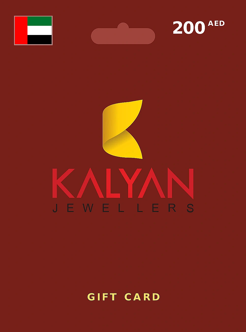 Kalyan Jewellers Gift Card 200 AED UNITED ARAB EMIRATES