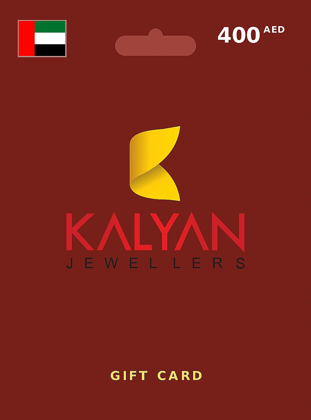 Kalyan Jewellers Gift Card 400 AED UNITED ARAB EMIRATES
