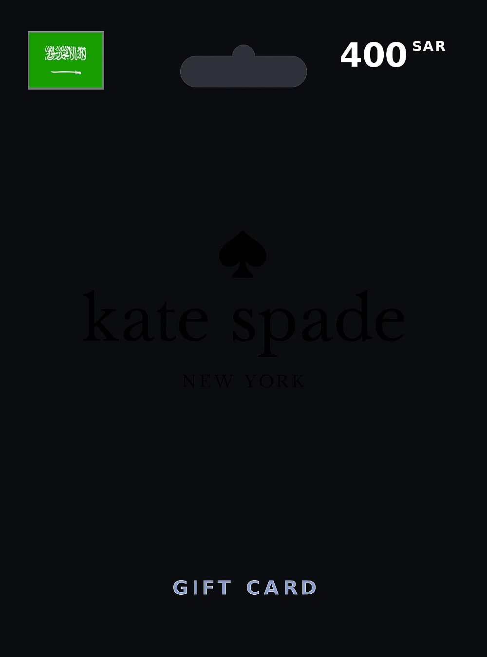 Kate Spade Gift Card 400 SAR SAUDI ARABIA