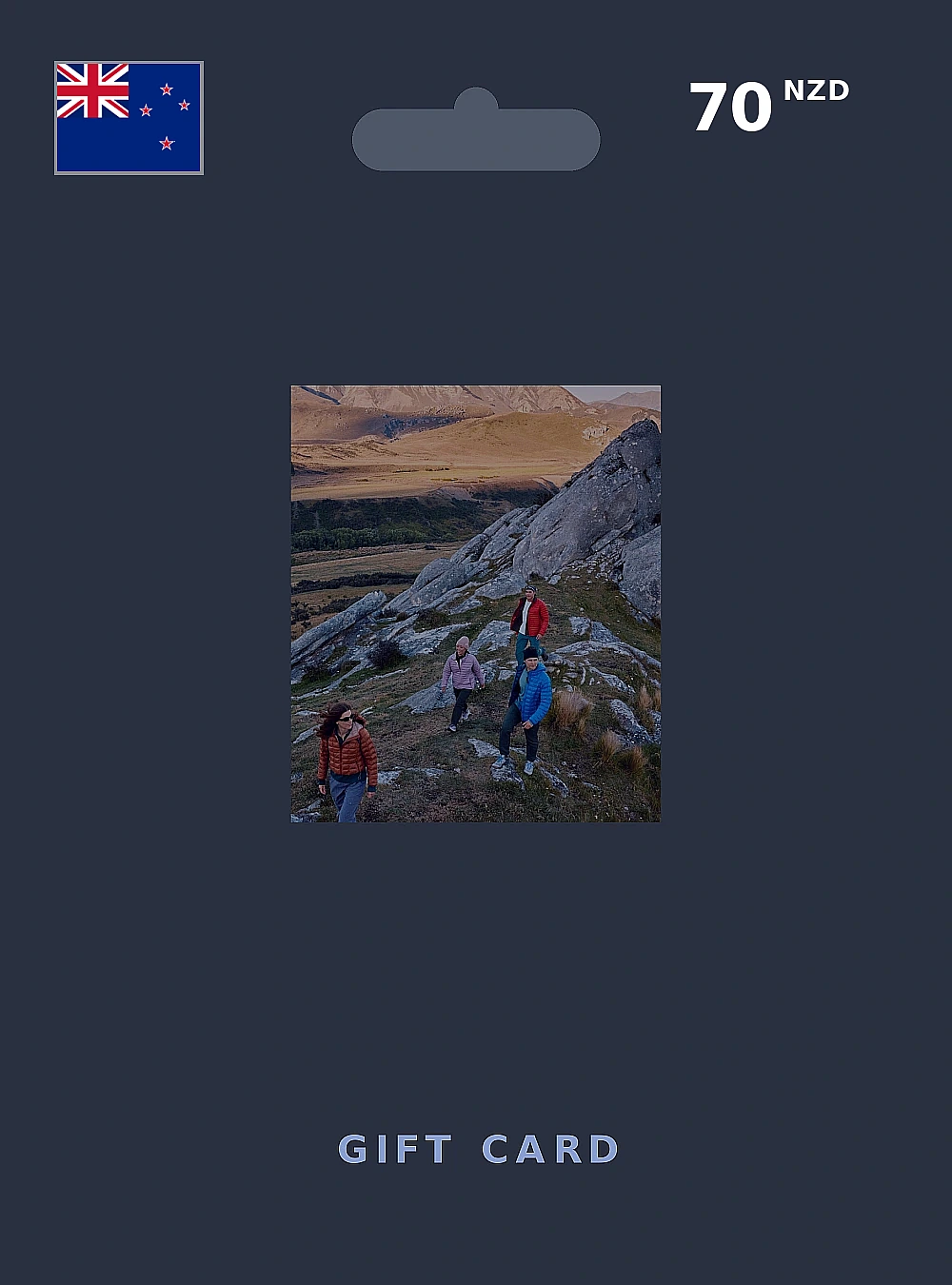 Kathmandu Gift Card 70 NZD NEW ZEALAND