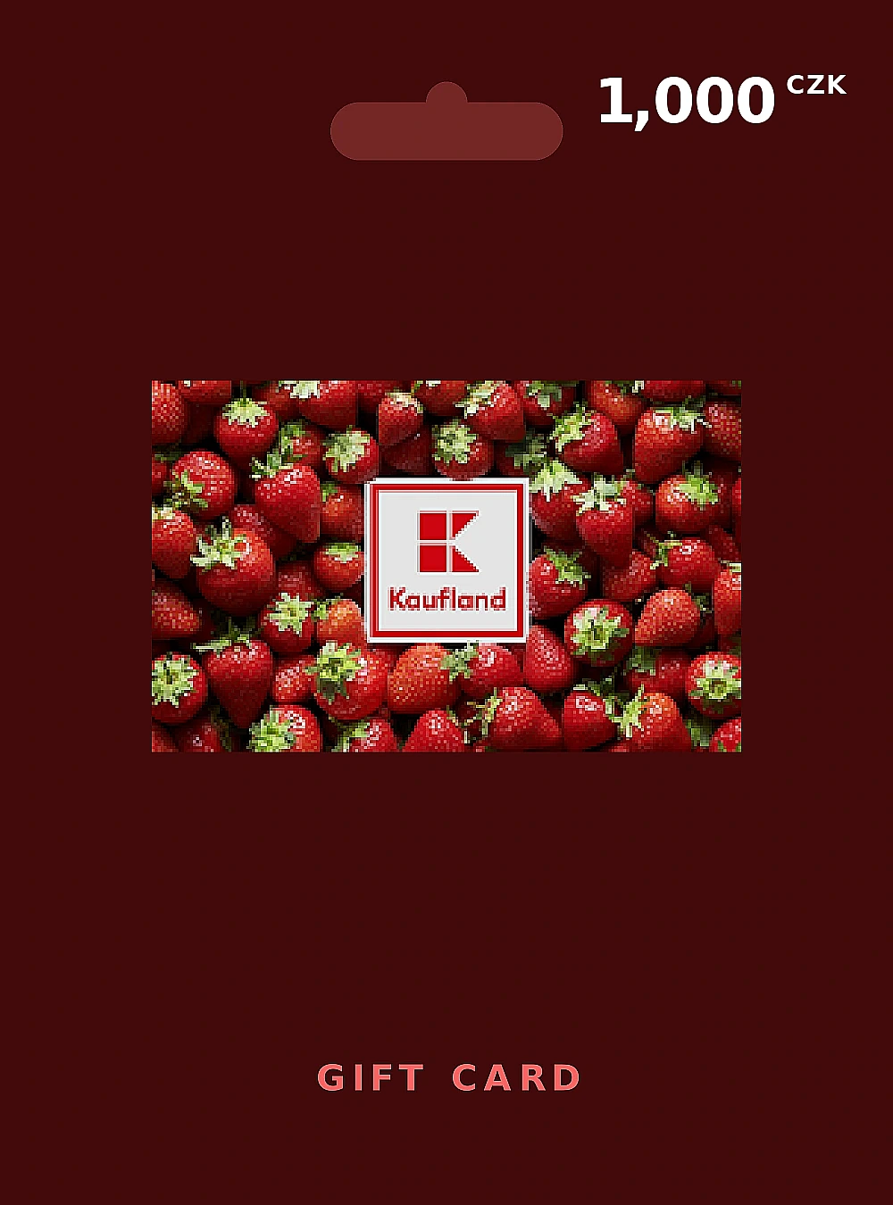 Kaufland Gift Card 1000 CZK CZECHIA (CZECH REPUBLIC)