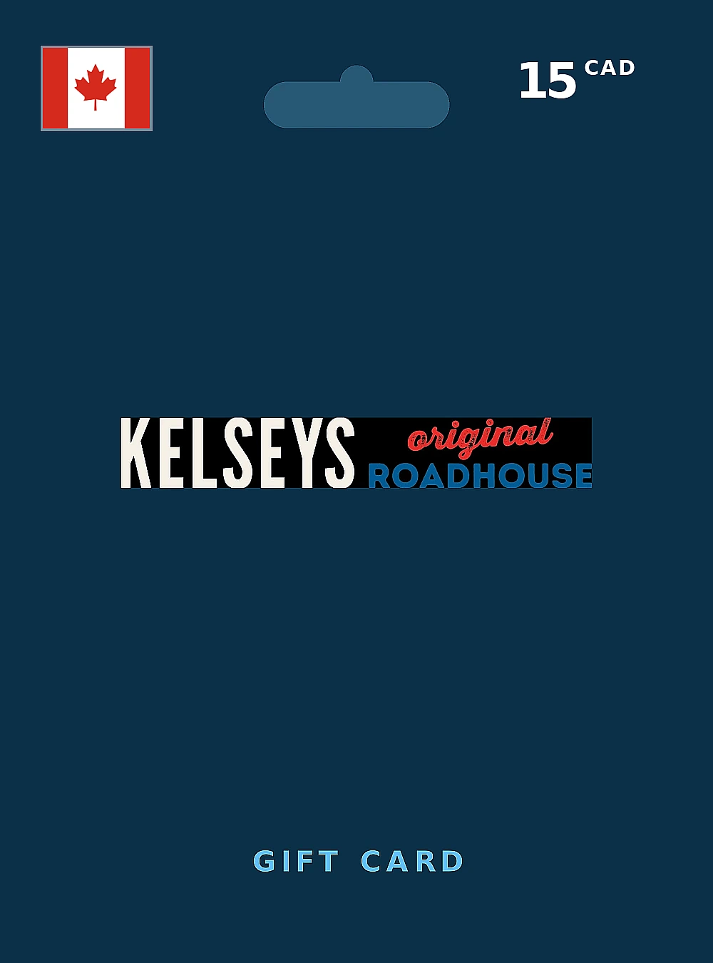 Kelsey's Gift Card 15 CAD CANADA