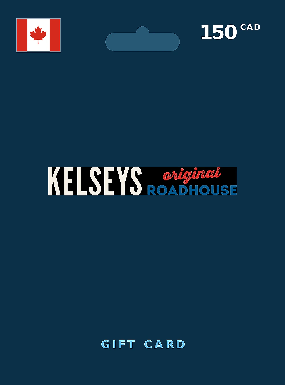 Kelsey's Gift Card 150 CAD CANADA