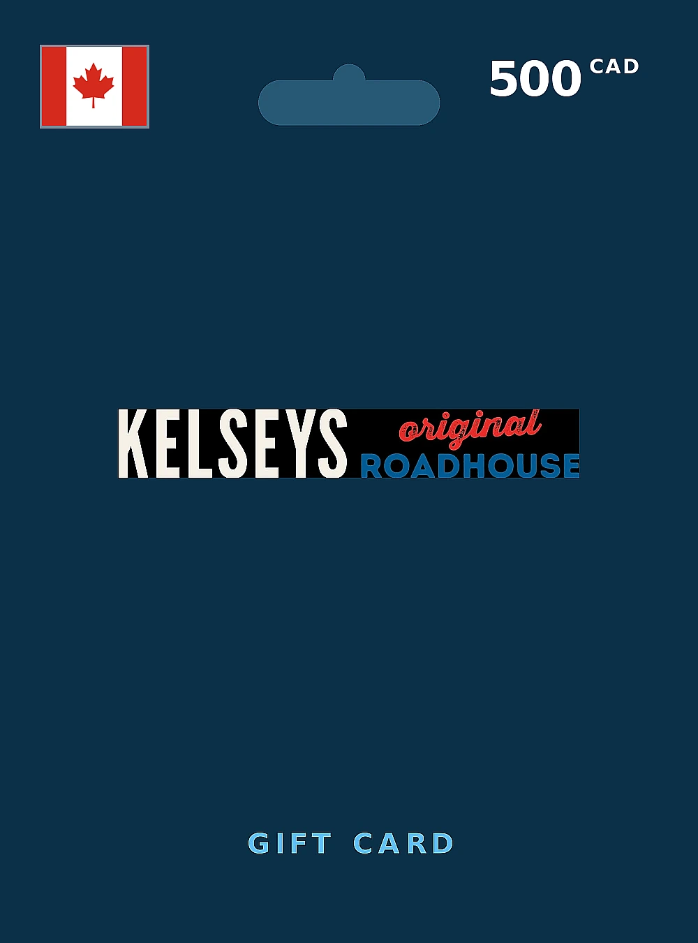 Kelsey's Gift Card 500 CAD CANADA