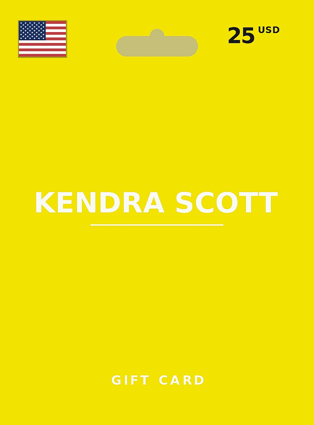 Kendra Scott Gift Card 25 USD UNITED STATES