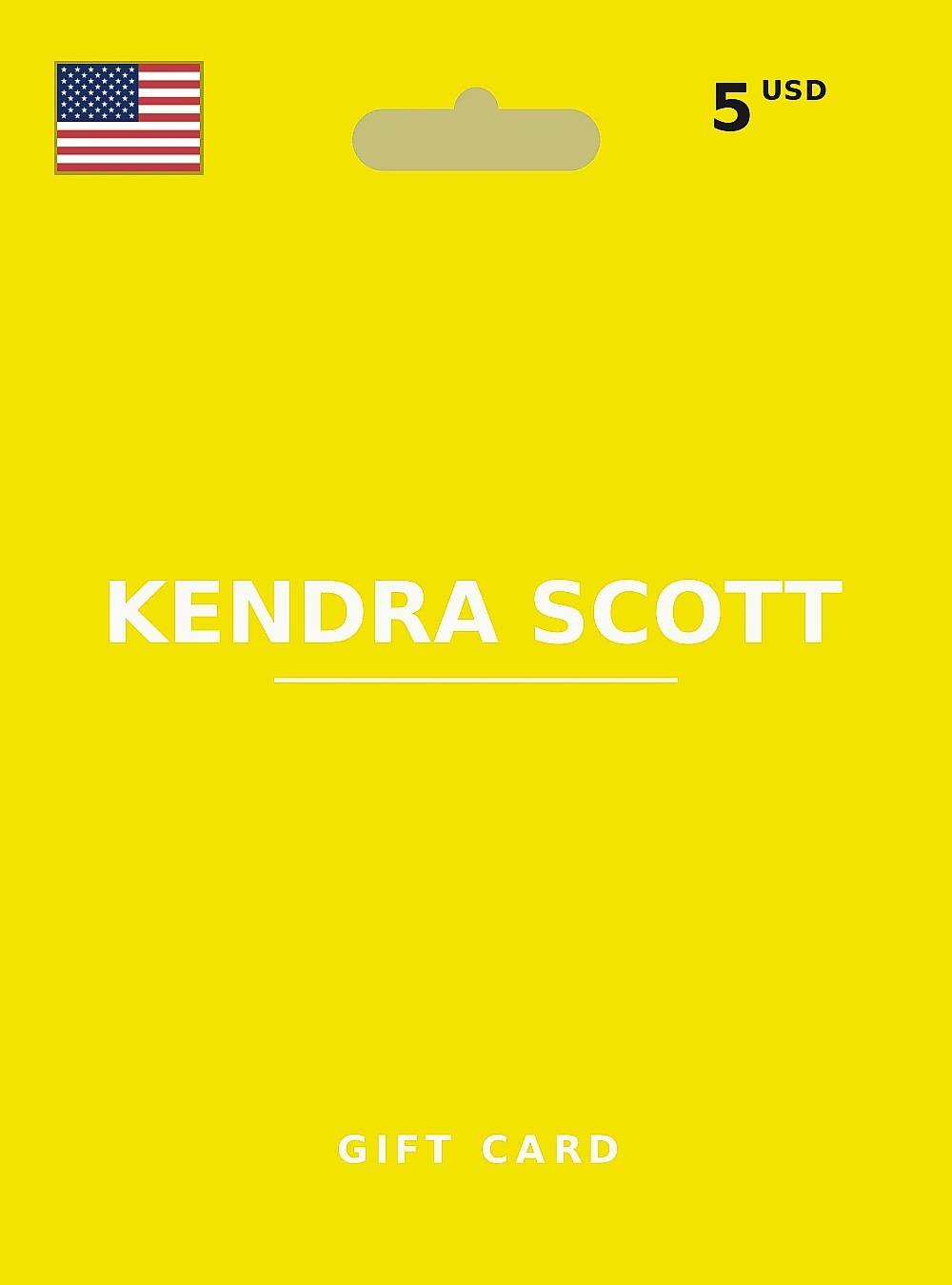 Kendra Scott Gift Card 5 USD UNITED STATES